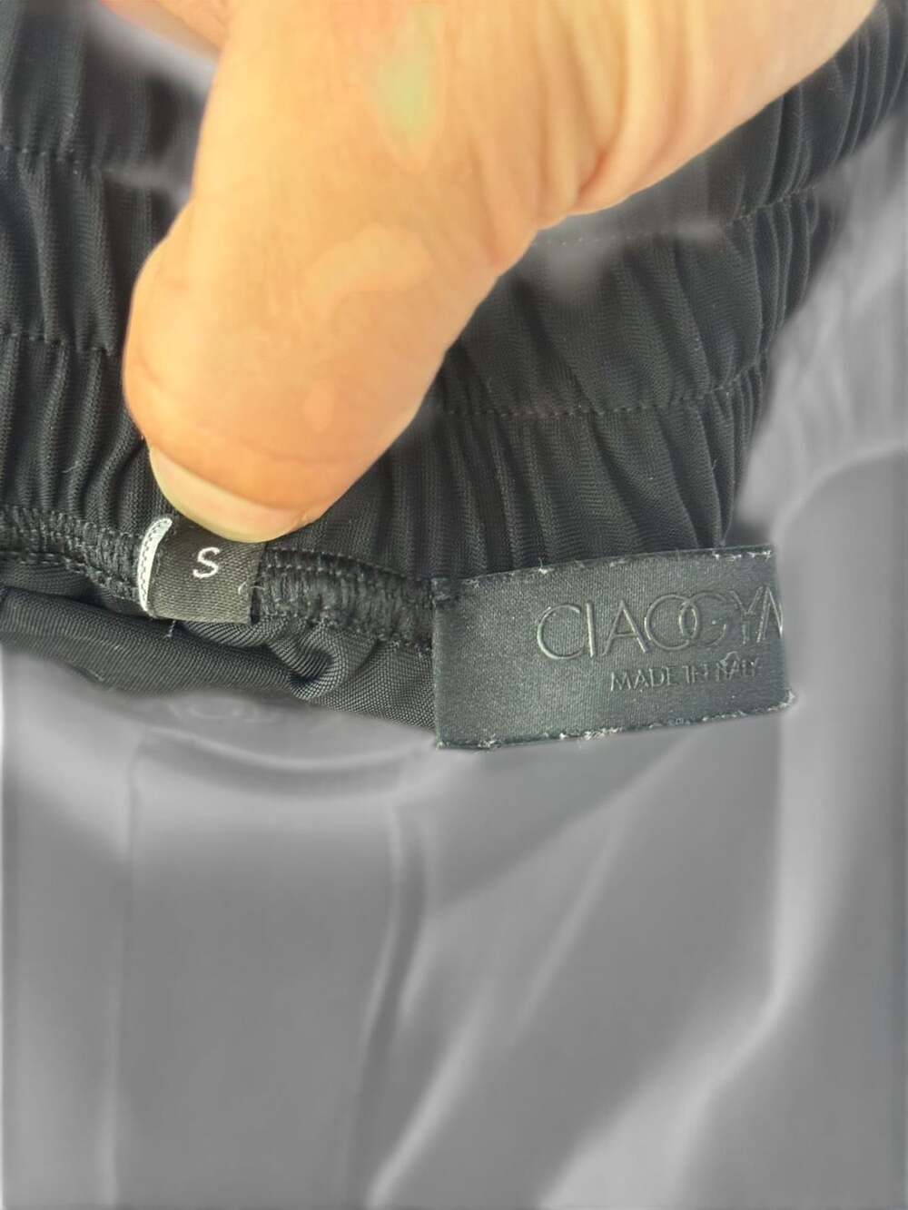 Ciacgynt Daring Flared Cargo Trousers Black - Picture 3 of 12